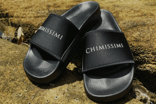 Chimissimi black slides on rock